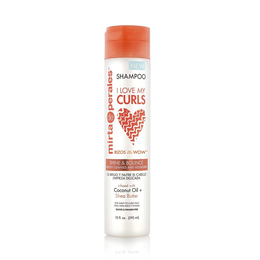 Mirta De Perales I Love My Curls Rizos Shampoo, Shine and Bounce, 10 Oz